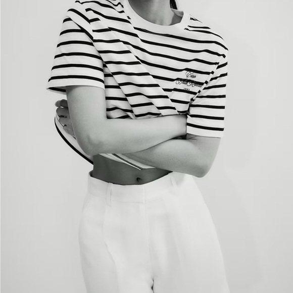 Ciao Bella Roma Striped Tee - Picture 1 of 15